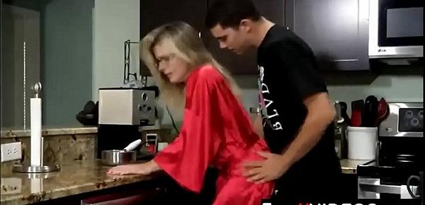  Stepson forced mom in kitchen part 3 - FREE Mom Tube Videos at FamXvideos.com